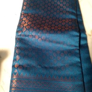 Teal Colour Saree For Women