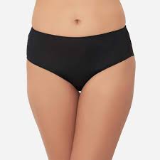 Black Color Women Panty Size L