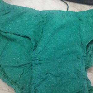 Green Color Women Panty Size L