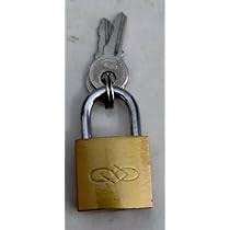 Copper Key Lock With 2 Additional Keys