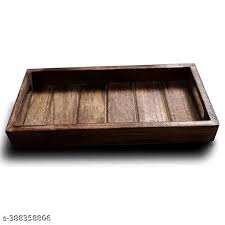 Zain Crafts Wooden Tray For Serving