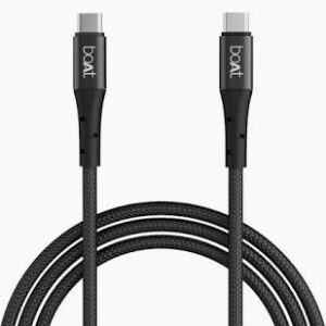 Boat C300 Type C Cable 60W3A Pd Fast Charging 480 Mbps Data