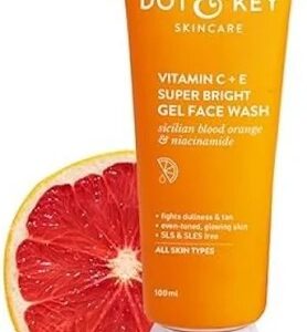 Dot Key Vitamin C Plus E Super Bright Gel Face Wash 100Ml