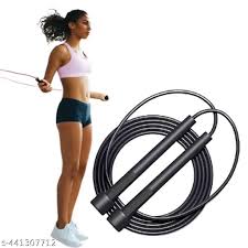 Black Color Jumping Rope For Exercise