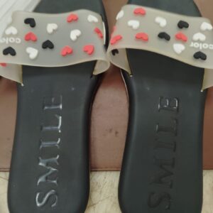 Black Color Flip Flop Slippers For Women Size 40