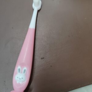 Pink And White Kids Soft Toothbrush