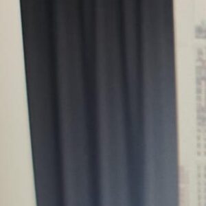 Black Colour Out Door Curtain 9 Feet