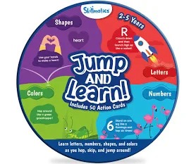 Skillmatics Jump And Learn 50 Flashcards For Toddlers