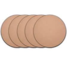 Round Mdf Pine Wood Board 2Mm Thick For Art Craft Set Of 6 Perfect For Resin Art Mandala Pyrography