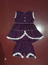 Mehron Color Cute Elegant Girls Frock And Dress Size 3 Month