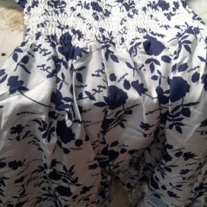 10 To 11 Yes Girls Printed Dress White