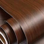 Wooden Printed Wallpaper Brown 4 Mtr