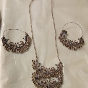 Artificial Necklace Set For Women Silver