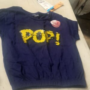 Pantaloons Blue Colour Top For Kids Size 8 To 9 Year