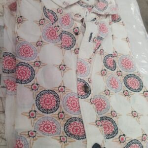 Multicolour Printed Shirt Size M For Mens