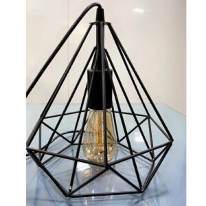 Aluminium Diamond Shape Hanging Lamp For Decoration