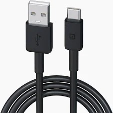 Black Color C Type Data Cable