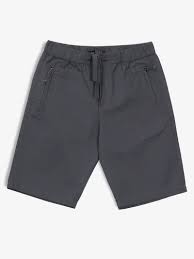 Grey Colour Shorts Size M For Men