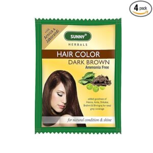 Sunny Health Fitness Dark Brown Hair Color 10 Gm Pack Of 2