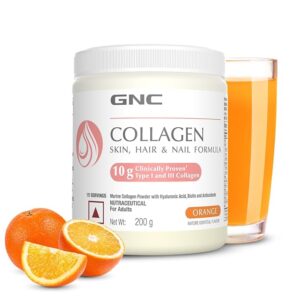 Gnc Marine Collagen I Indias Only 10G Clinically Proven Collagen 200Gm