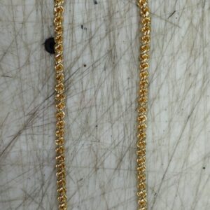Gold Plated Chain Necklace For Girls
