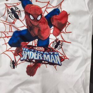 Superhero Print Kids T Shirt Cotton Blend Half Sleeves Tee For Boys Girls Size 26