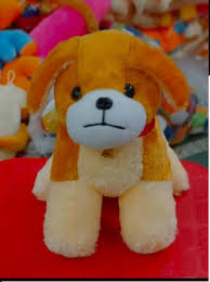 Besties Dog Sitting Plush Toy Cute Kids Animal Home Decor Boys Girls 26 Cm Multicolour