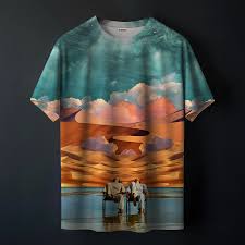 Desert Daydream Printed Tee Shirt Multicolour Size Xs