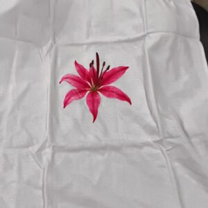 Girls Kameez Camisole Inner Wear Girls White Flower Print Size S