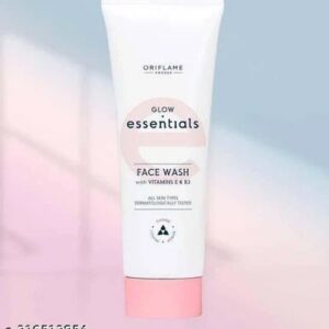 Oriflame Glow Essentials Face Wash With Vitamins E B3 125Ml