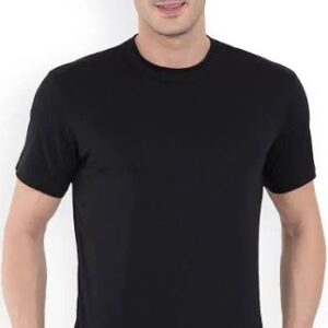Mens Black Shirt Colour Black Size L