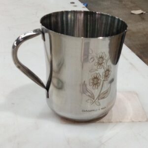 Stainless Steel Tea Glass Capacity 300Ml Pack Of 5