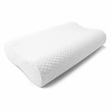 Memory Foam Pillow Orthopedic Pillow White 1 N