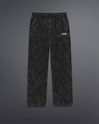Cannac Core Acid Washed Sweatpants Silent Ash Black Size L