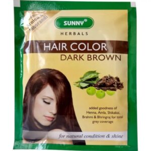 Bakson Sunny Herbal Hair Color Dark Brown 20G