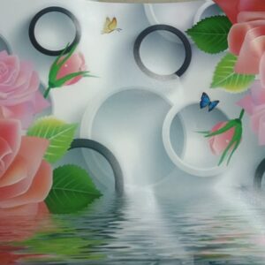 Fridge Mat Set Of 4 Multicolor