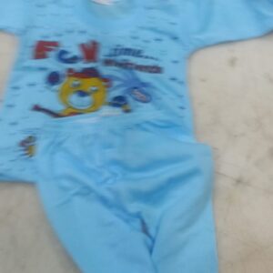 Kids Cloth Set Sky Colour Size 6 To 12 Month