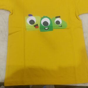Men T Shirt Yellow Colour Size 3 To 4 Year