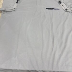 Men Polo Neck T Shirt Grey Color Size Xl