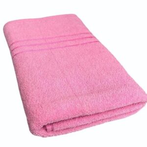 Light Pink Cotton Bath Towel