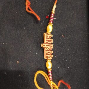 Men Rakhi Jai Shree Ram Shade Red
