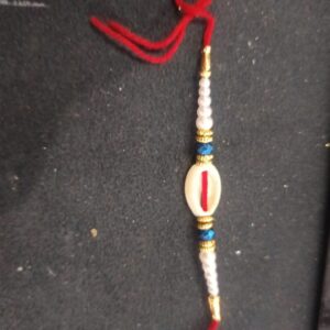 Men Fashion Rakhi Red Kodi Design