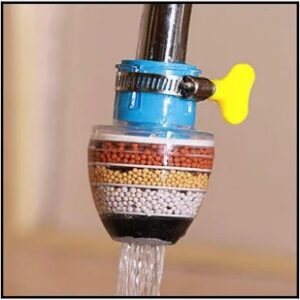 6 Layer Fine Filter Faucet Anti Splash Water Saving Shower
