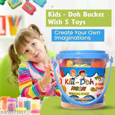 Kid Doll Fruit Scented Modelling Dough 150G 6 Vibrant Shades