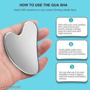 Techpro Gua Sha Tool For Face 304 Stainless Steel Gua Sha Tools Metal Gua Sha