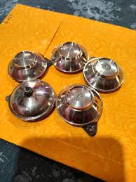 Brajeshwari Pack Of 4 Pcs Brass Diwali Ghee Puja Purpose Brass Pack 4 Table Diya