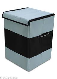 Crafty Craft 3 Line Grey Mix Black 75L Laundry Basket Clothes Laundry Storage Bag