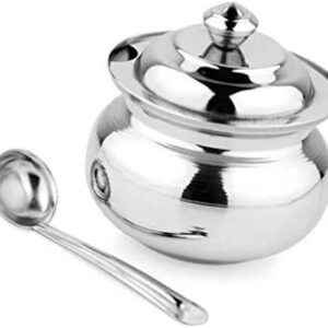 Stainless Steel Ghee Pot Oil Container