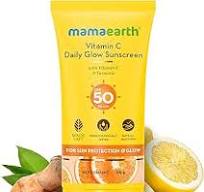 Mamaearth Daily Glow Sunscreen With Vitamin C 50 G