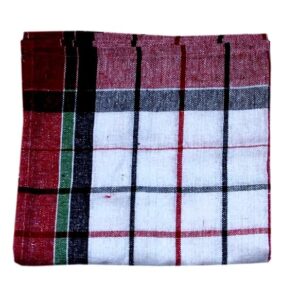 Multicolour Cotton Cleaning Cloth For Kitchen 18 X 18 Inch Pack Of 6